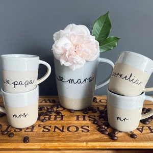 personalized ceramic espresso cup | pottery cups | Scandinavian