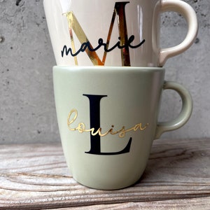 personalisierte Tasse aus Keramik Geschenkidee individuell Bild 2