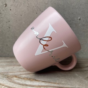 personalisierte Tasse aus Keramik Geschenkidee individuell Bild 3