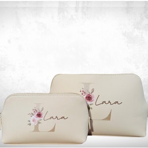 Personalized Cosmetic Bag Make-up bag with name image 3