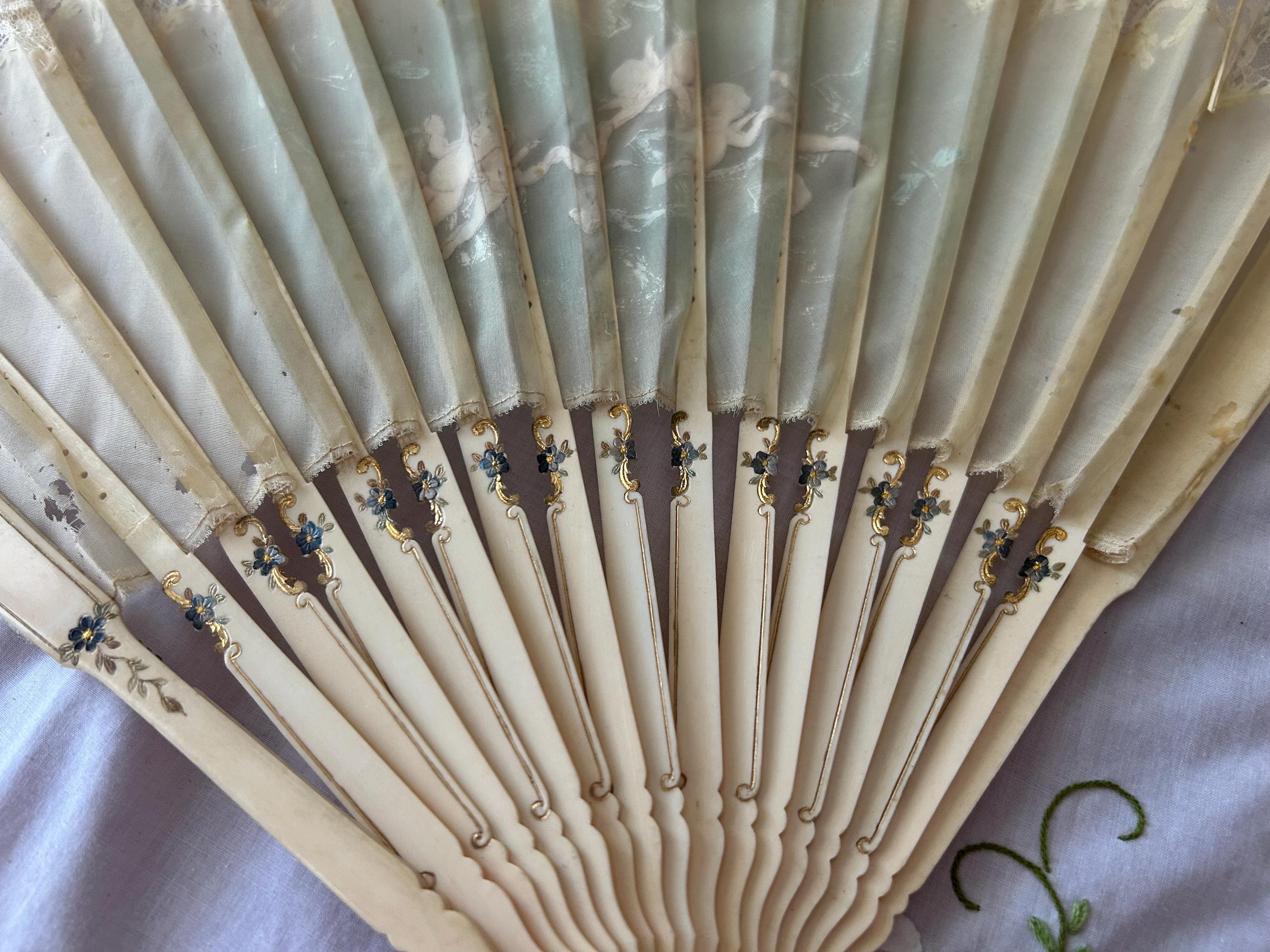 Antique hand fan - Etsy 日本