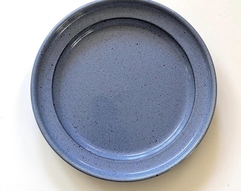 Dansk Nielstone Blue Speckled Dinner Plate 10 in., Mint, 5 Available