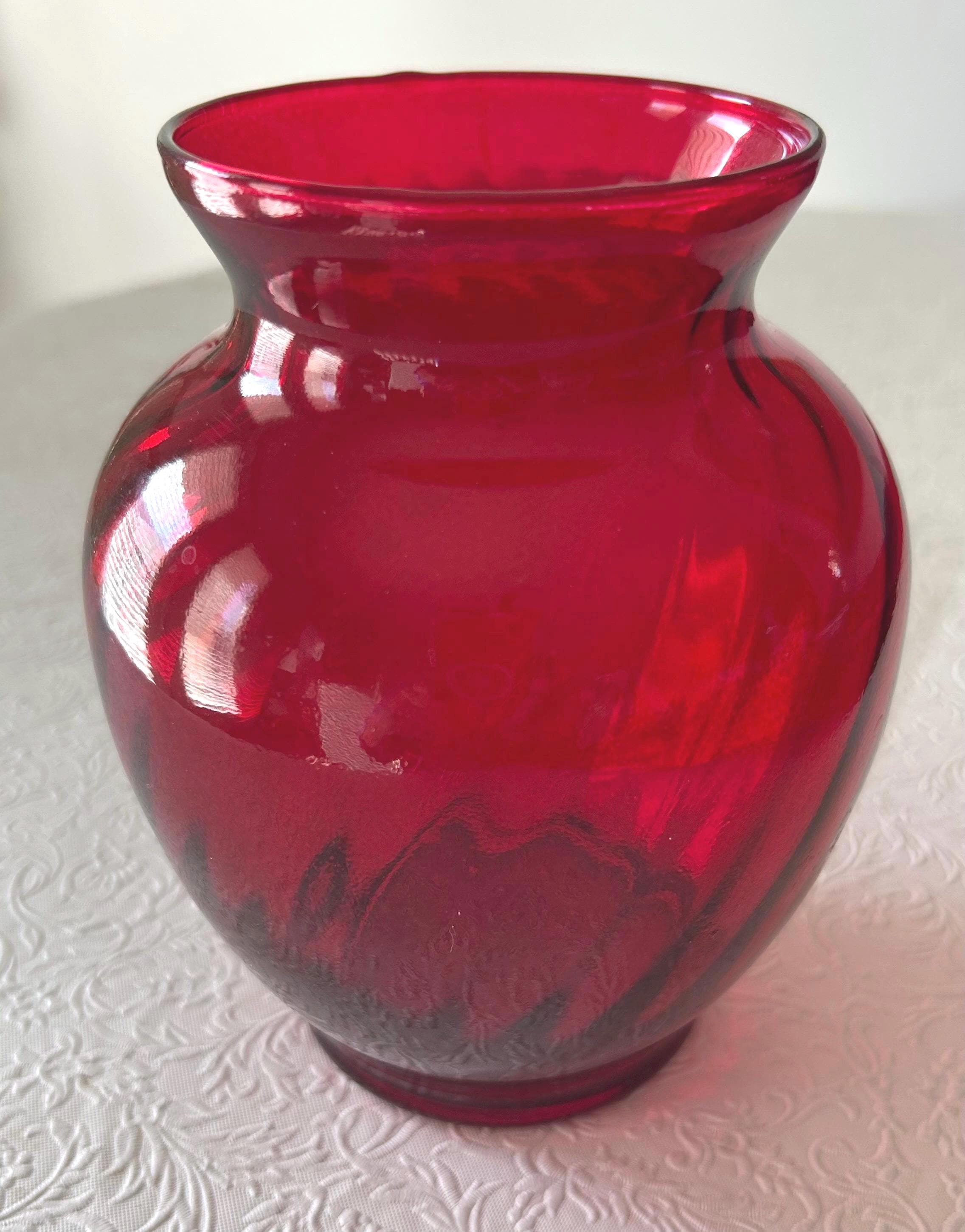 Swirl art glass vase - Etsy 日本