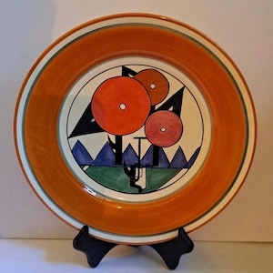 Clarice cliff plate - Etsy 日本