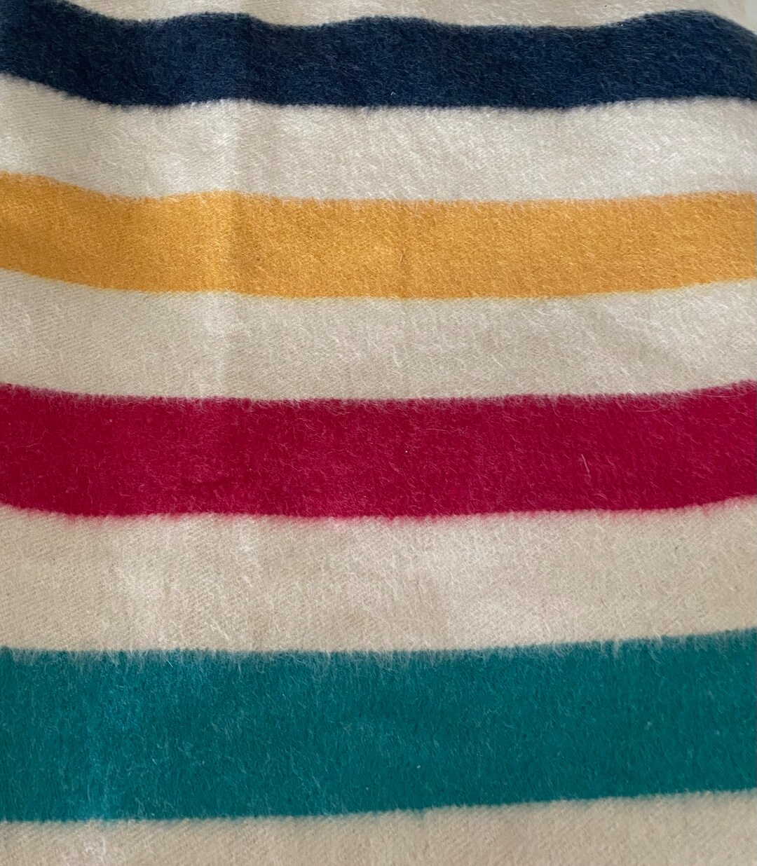 Vintage Witney Point England Authentic Pure Wool Twin Blanket Etsy