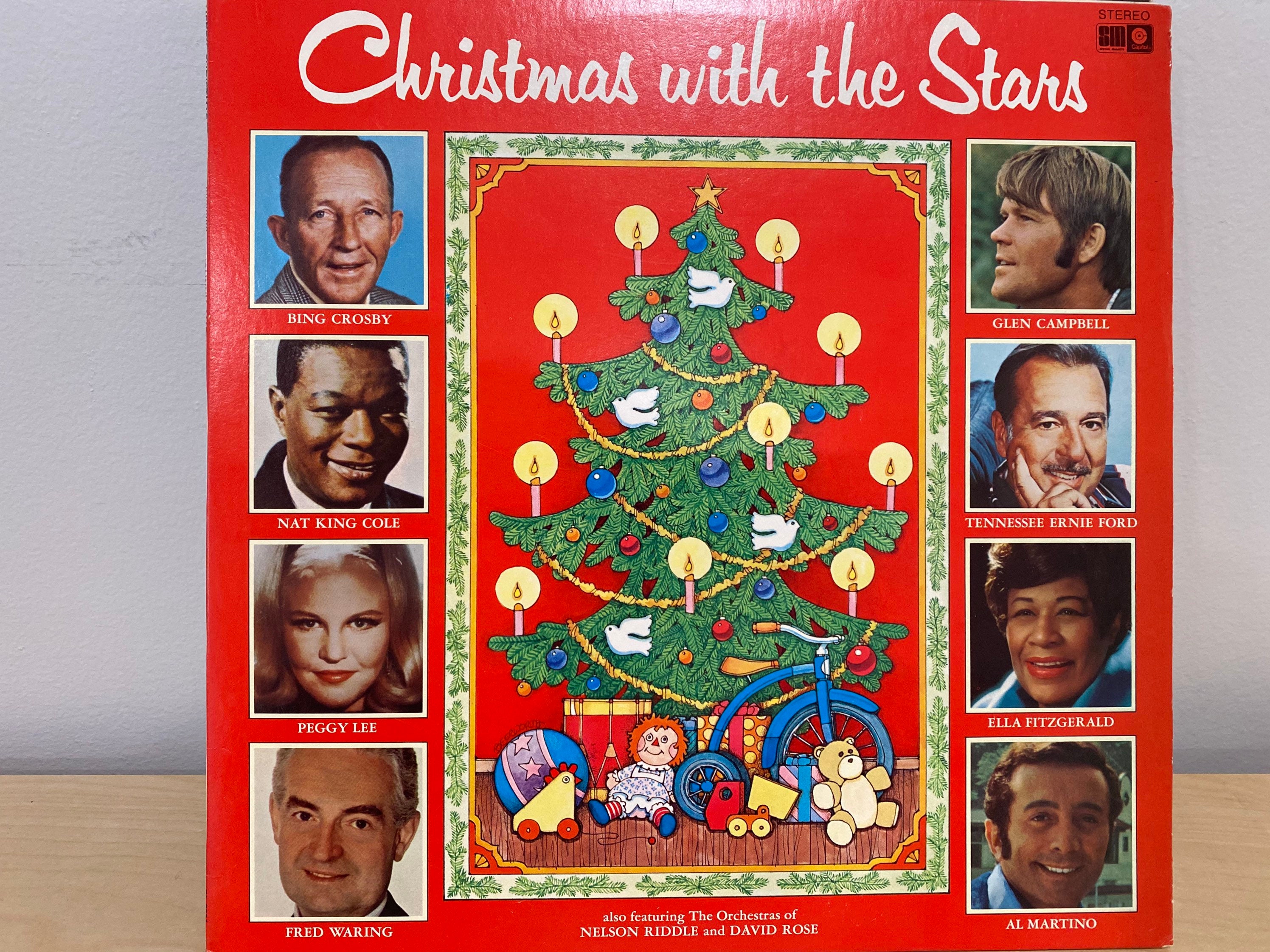 Vintage Christmas Songs 9 Vinyl Records Etsy