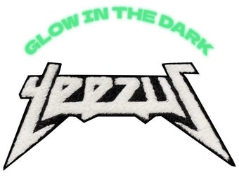 Yeezus Logo Glow In The Dark Iron-on Patch