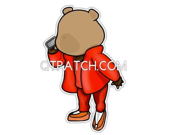 Graduation Bear x DONDA Waterproof Sticker