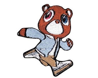 Kanye Bear Run Iron-on Patch