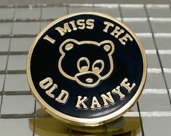 College Dropout Bear I Miss The Old Kanye Lapel Pin