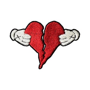 Kanye Heartbreak Iron-on Patch