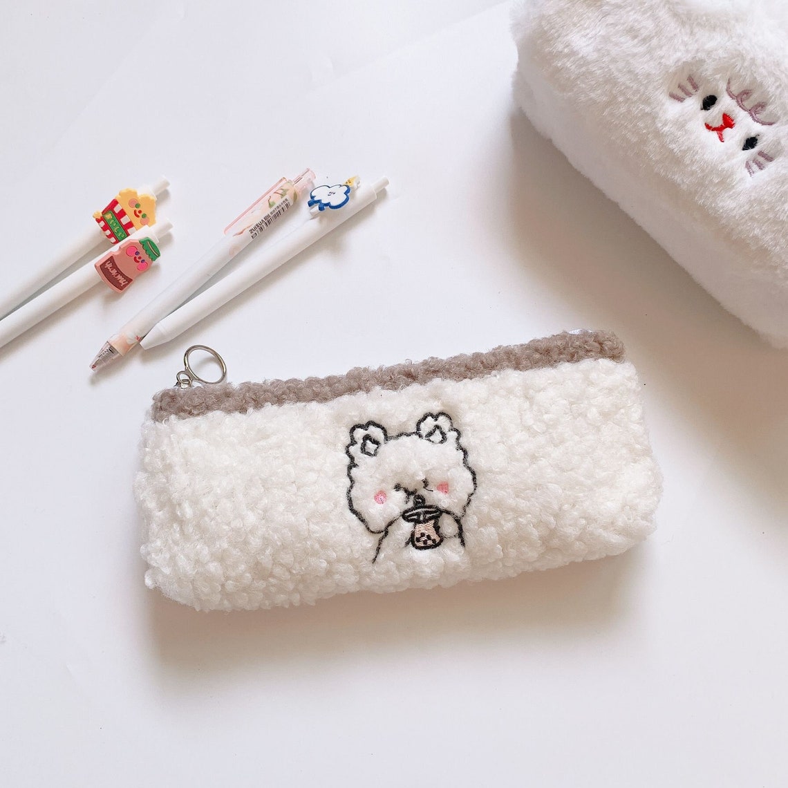 Cute Korean Pencilcase Korean Aesthetic Kawaii Style Etsy