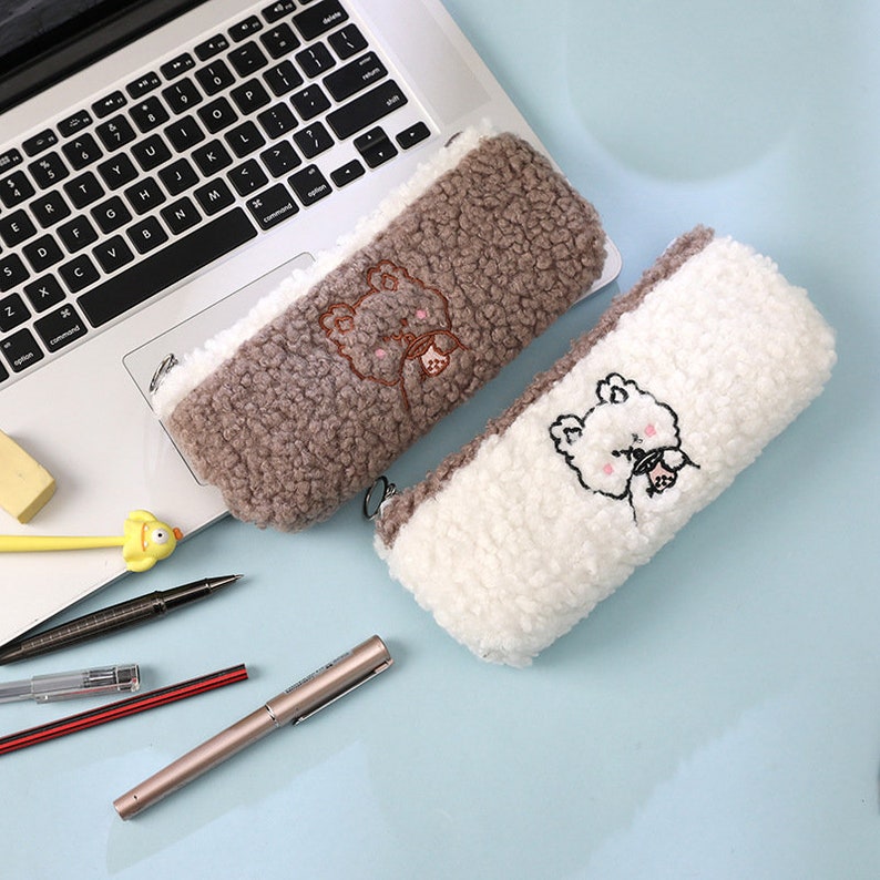 Cute Korean Pencilcase Korean Aesthetic Kawaii Style Etsy