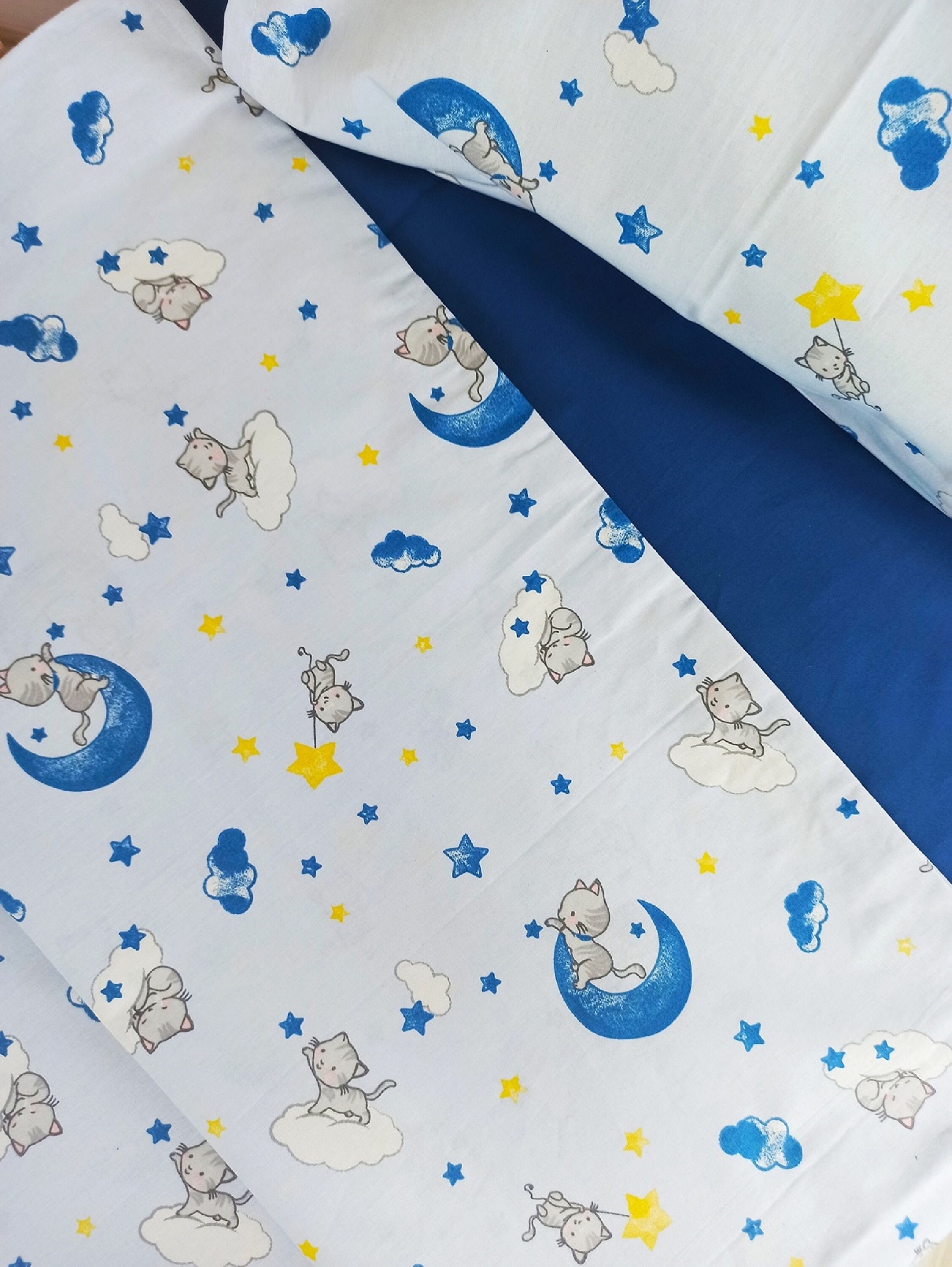 Baby unisex bedding setbaby duvet coverchild bedbaby cotton | Etsy