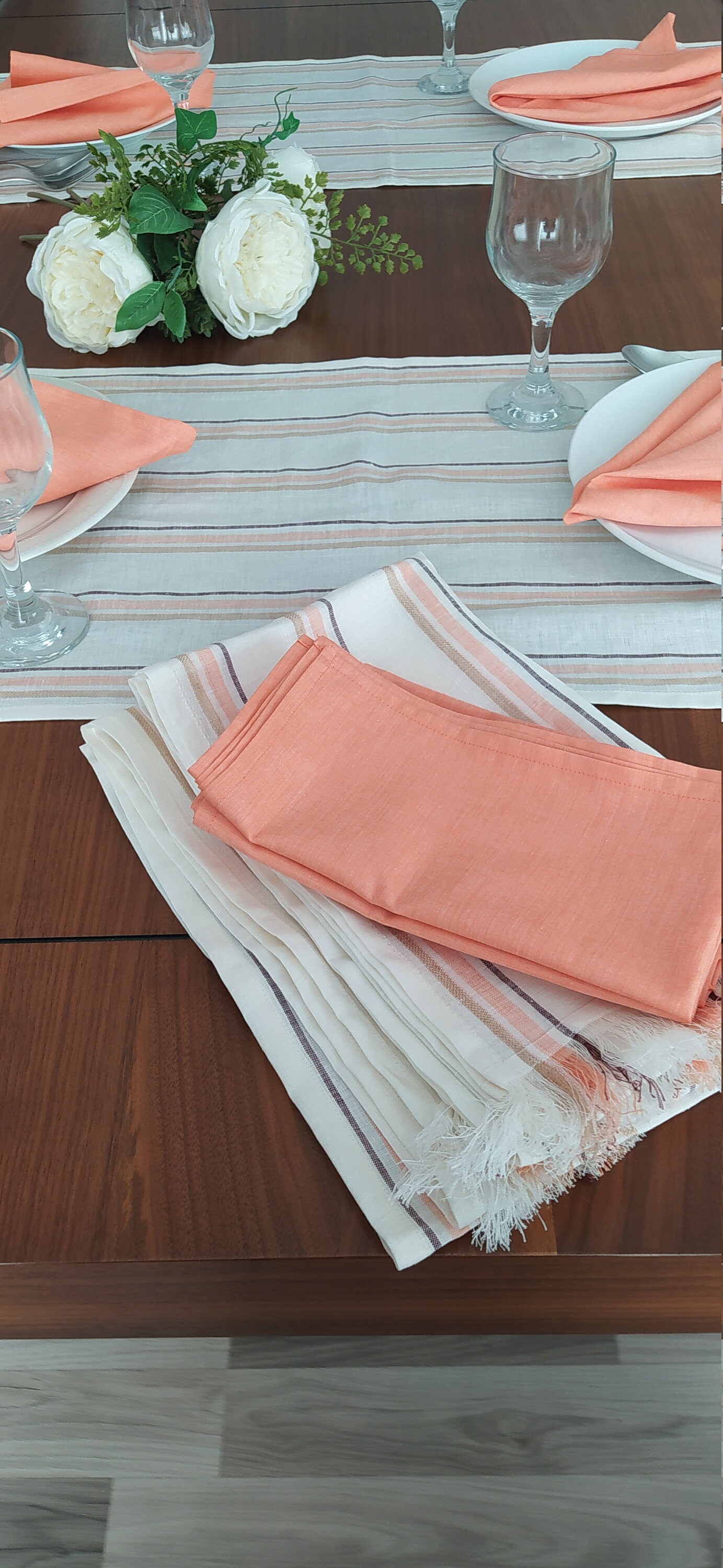 Table Runner and Napkin Set Table Decor Housewarming Gift Etsy