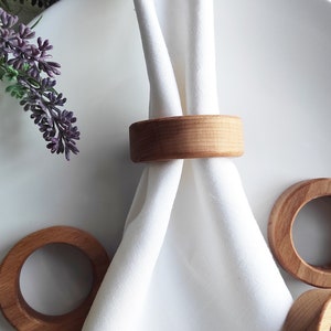 Wooden Napkin Ring, Boho Wooden Napkin Ring, Boho Circular Napkin Ring ...