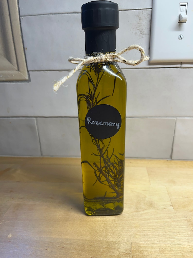 Rosemary Infused Olive Oil Etsy