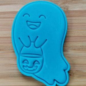 Halloween Ghost cookie cutter / embosser stamp | dough cutter / stamp | icing stamp