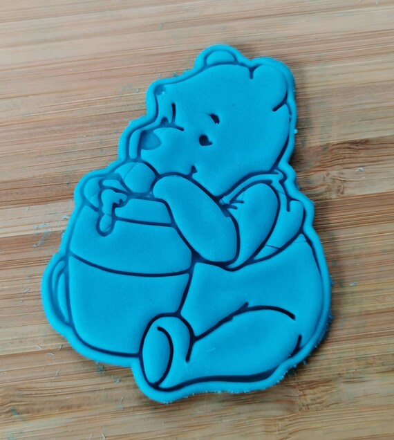 Winnie the Pooh With Honey Cookie Cutter Stamp Etsy