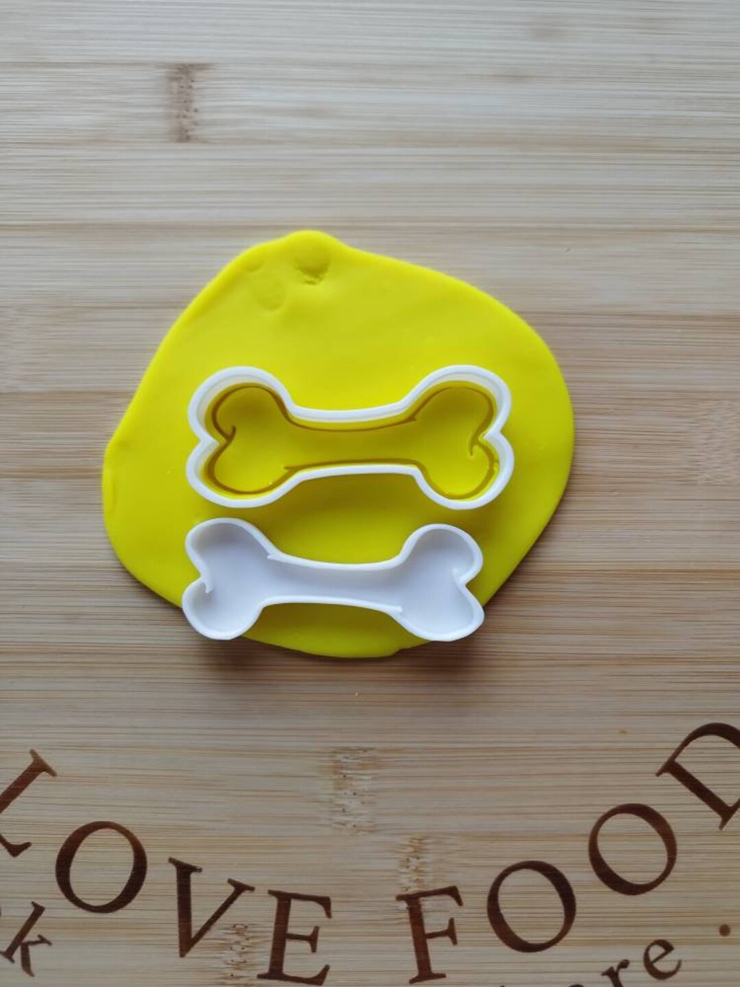 Dog Bone Cookie Cutter and Stamp Etsy