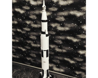 サターンV型ロケット模型セット | 1:200スケール月面ミッション模型