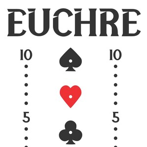 Euchre Laser Cut File