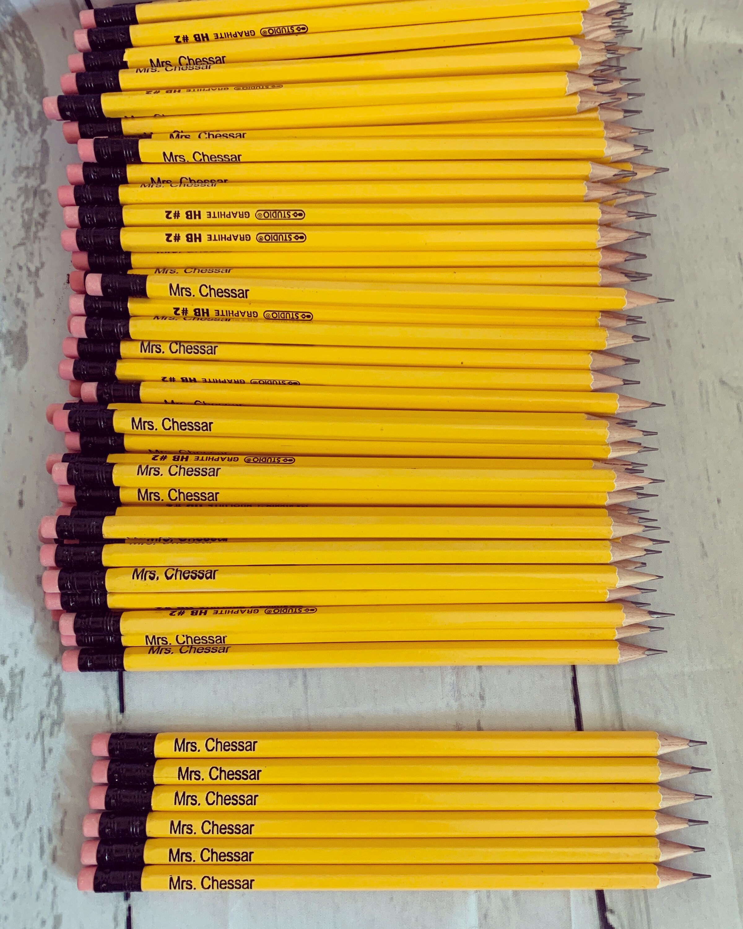 Personalized pencils Etsy