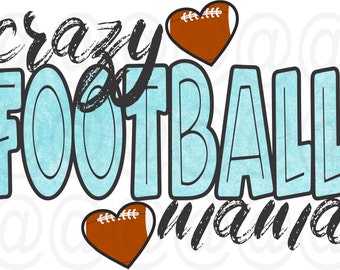 Sublimation File - digital download - instant download - football - png