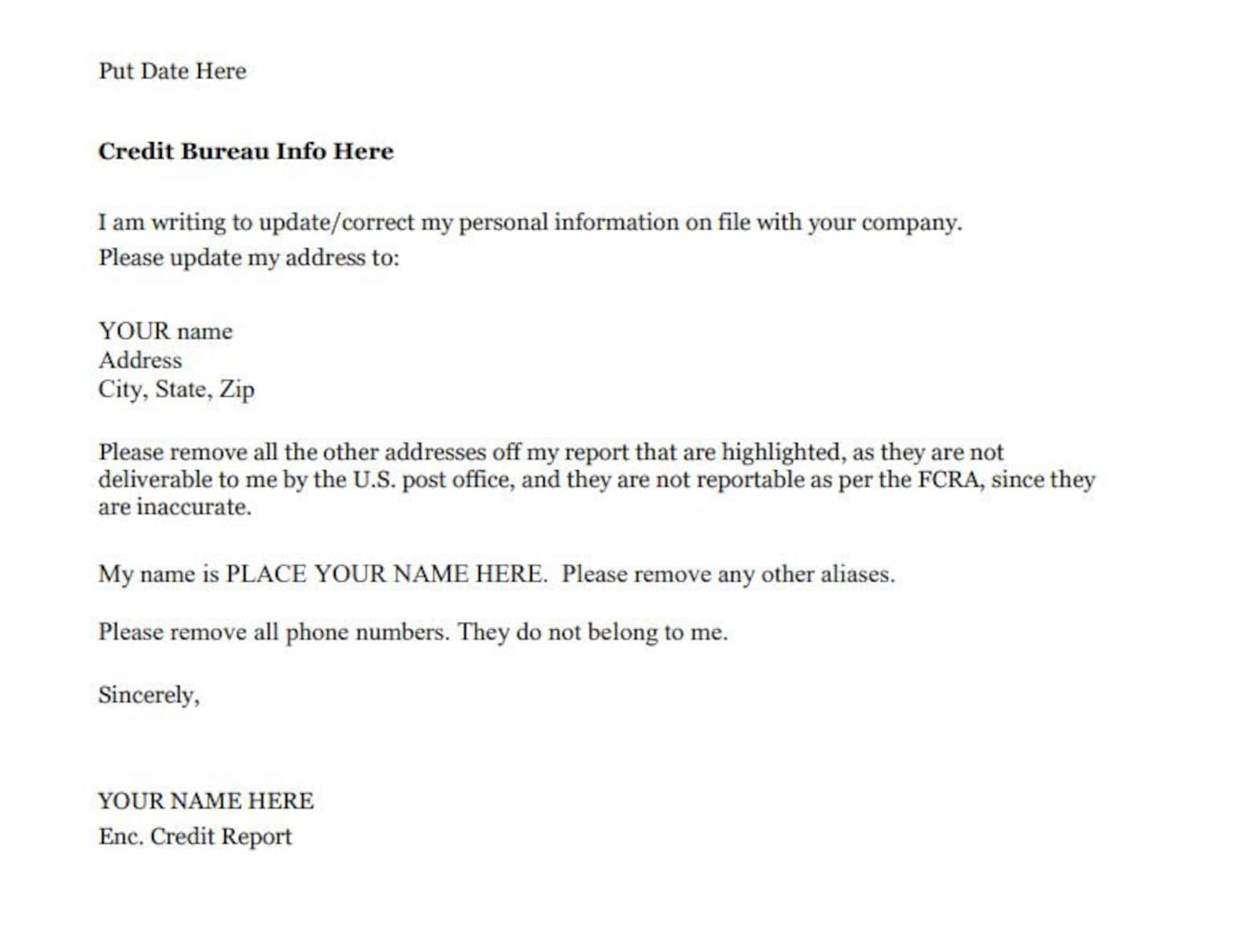 Address Removal Letter Etsy address-removal-letter-etsy