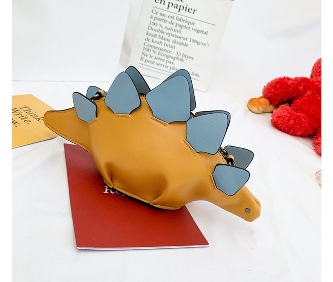 Dinosaur Shoulder Bag Dinosaur Purse Dinosaur Handbag Etsy
