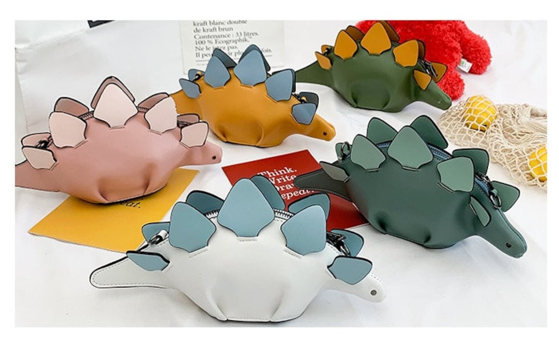 Dinosaur Shoulder Bag Dinosaur Purse Dinosaur Handbag Etsy