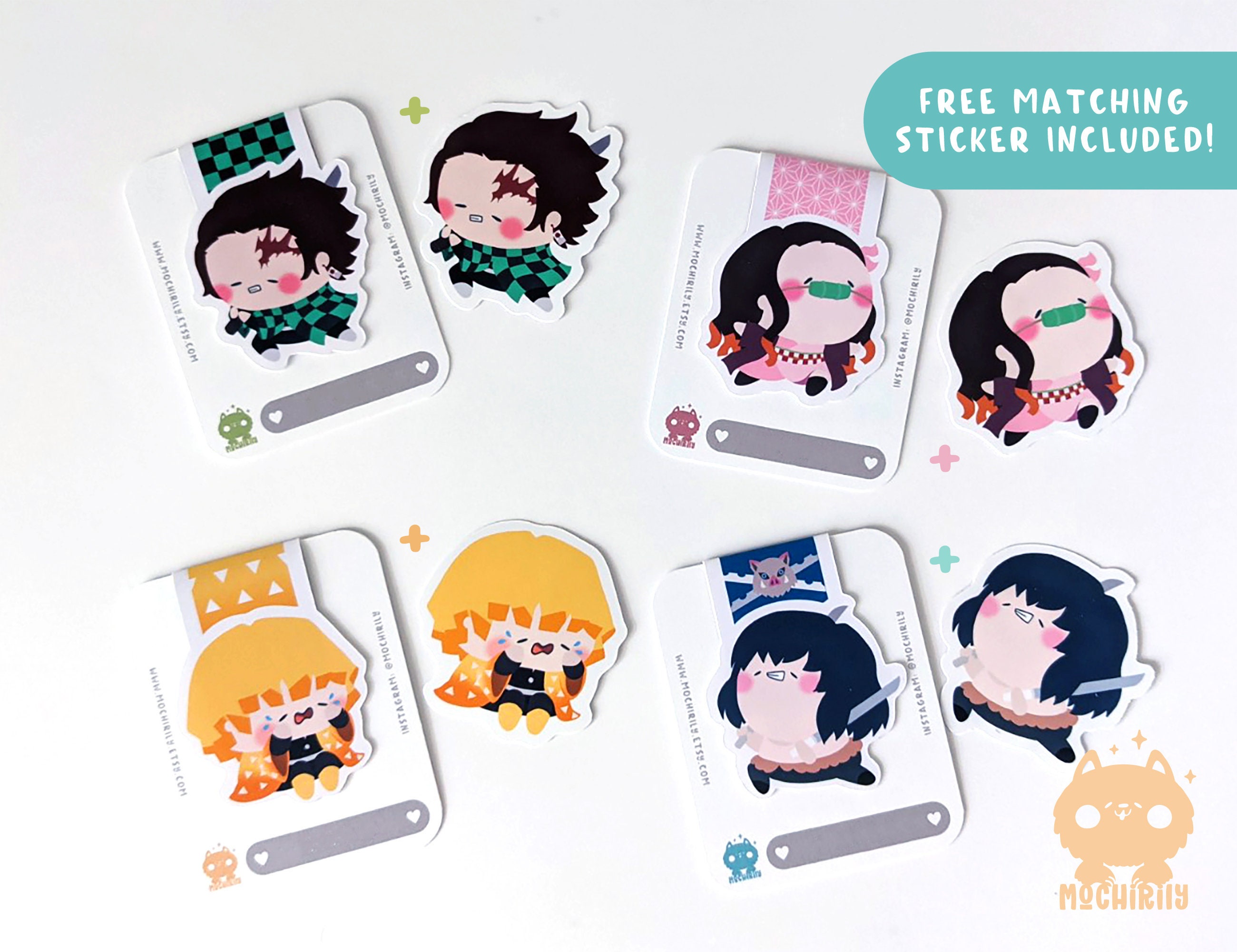anime magnetic bookmark cute anime bookmarks popular anime etsy