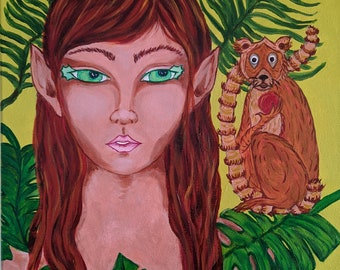 Green Eyed Goddess - Etsy
