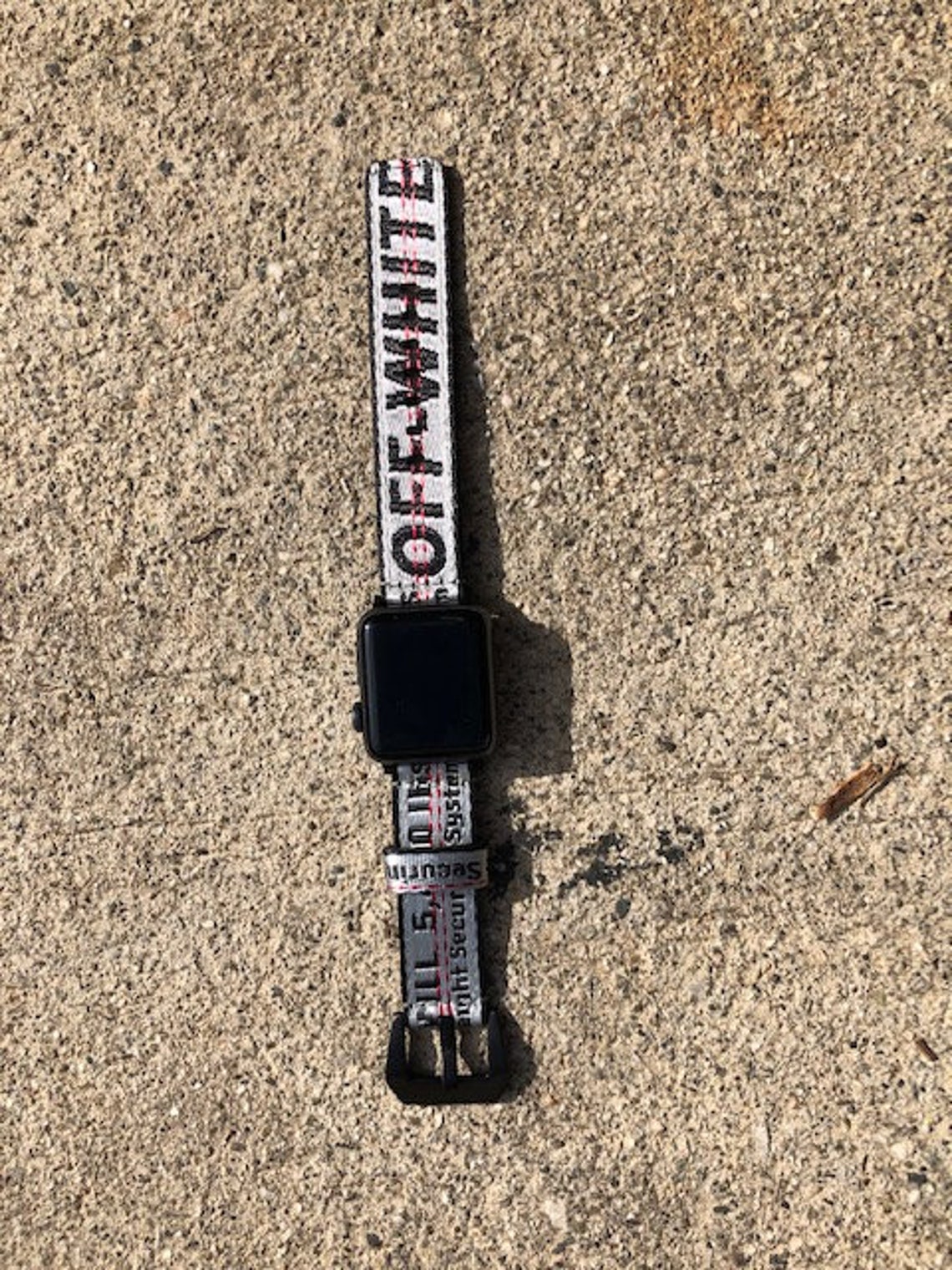 Off White Apple watch band 38mm/40mm/42mm/44mm Etsy