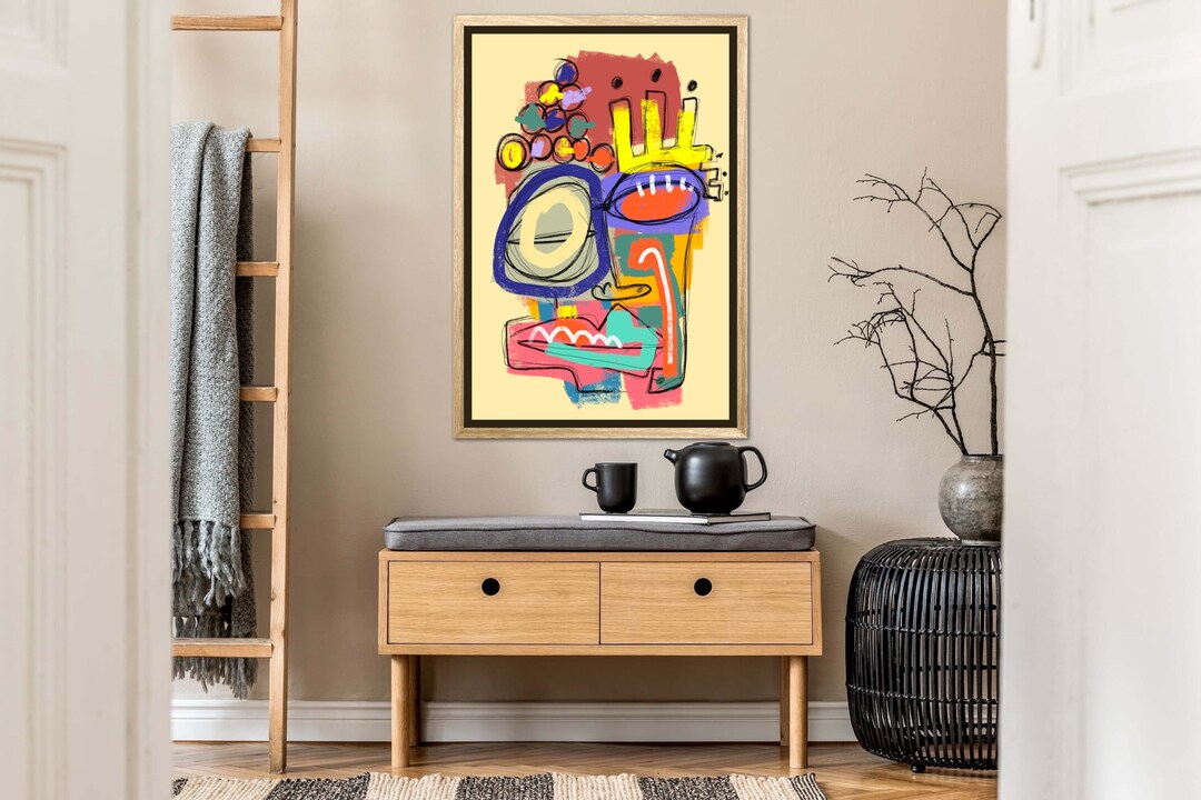 Abstract Face Art Colorful Abstract Art Face Paintingdigital Art