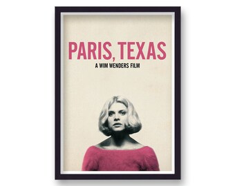 movie posters alternative Paris, Texas Alternative Movie Poster
