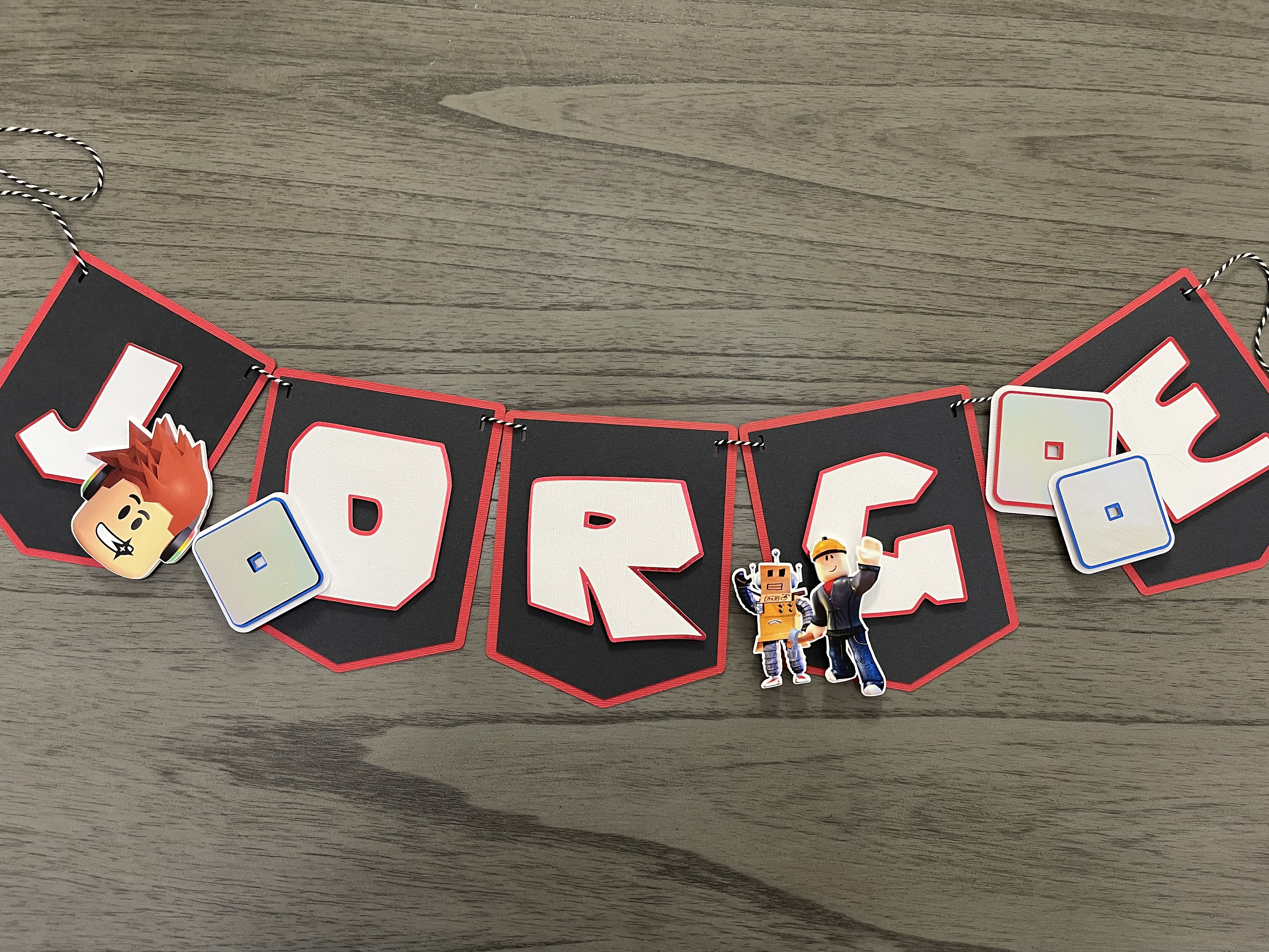 Roblox Doors Seek Birthday Banner Personalized Party Backdrop