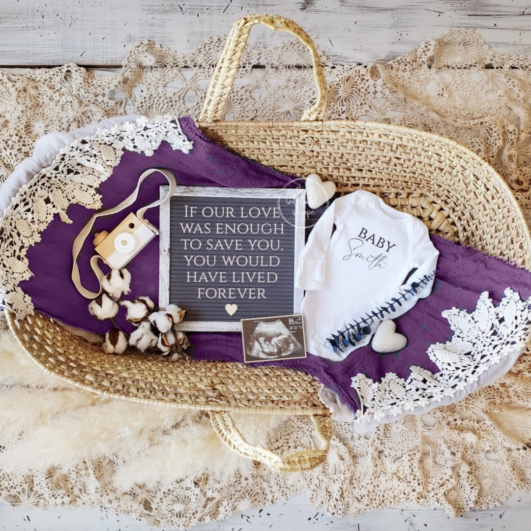 Baby Loss Announcement, Miscarriage Announcement, Printable Keepsake If