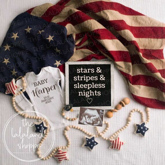 Heart State Stripes Baby Onesie Heart State Stripes Baby Onesie