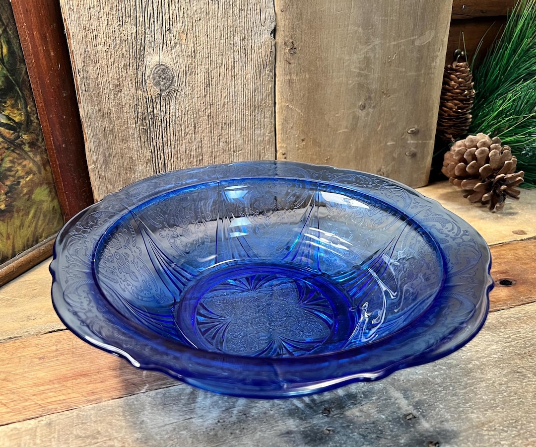 Cobalt Blue Depression Glass