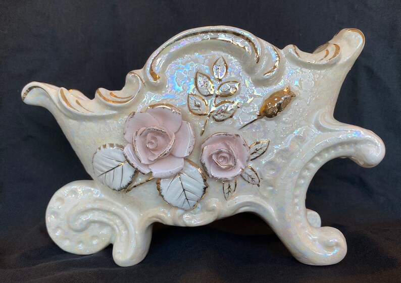 Wheelock Peoria Made in Japan Wheelbarrow Vase Etsy