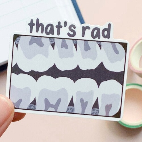 Dental Hygiene Stickers for Laptop Tooth Stickers for Water Etsy
