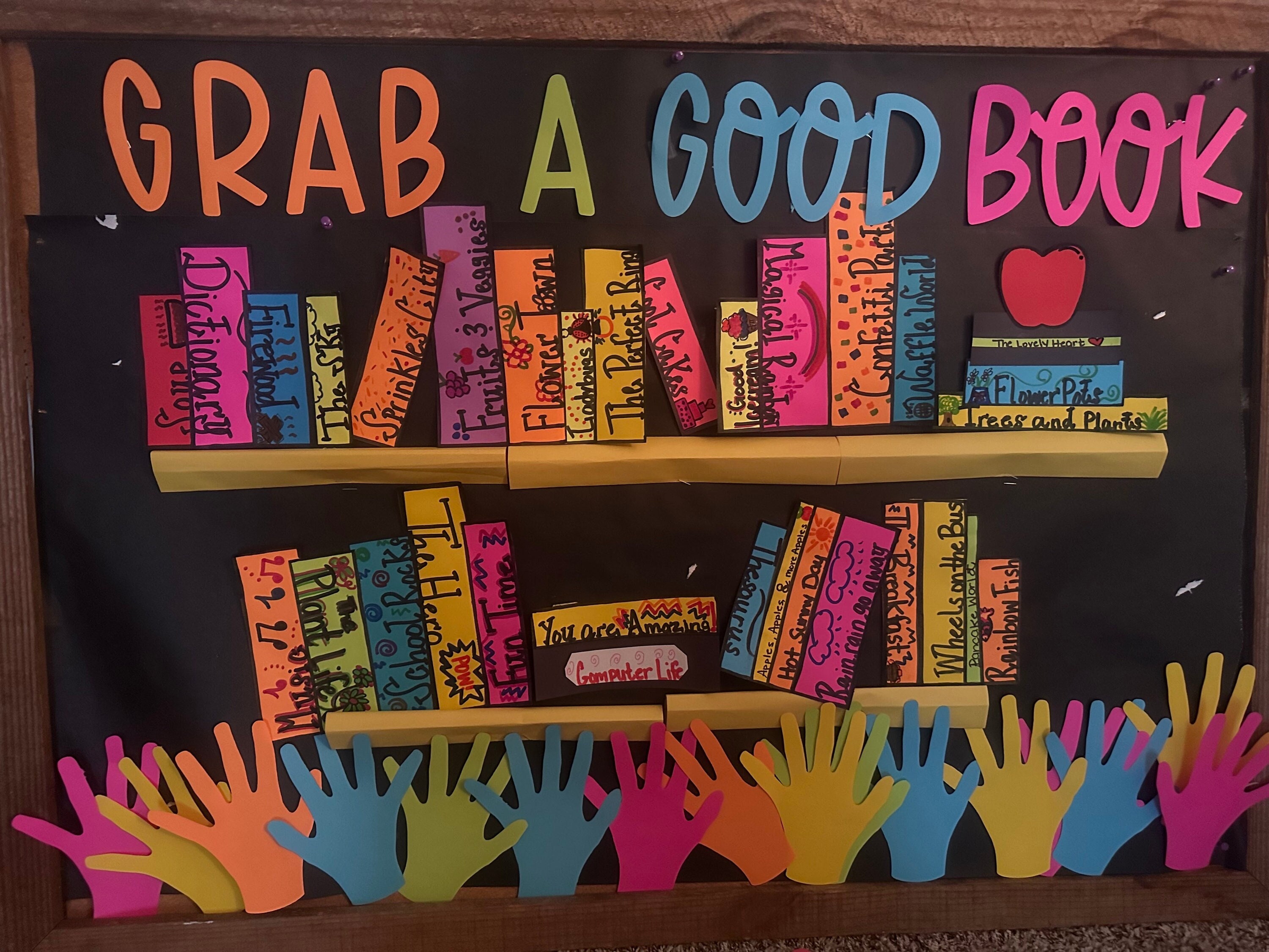 Reading bulletin board etsy
