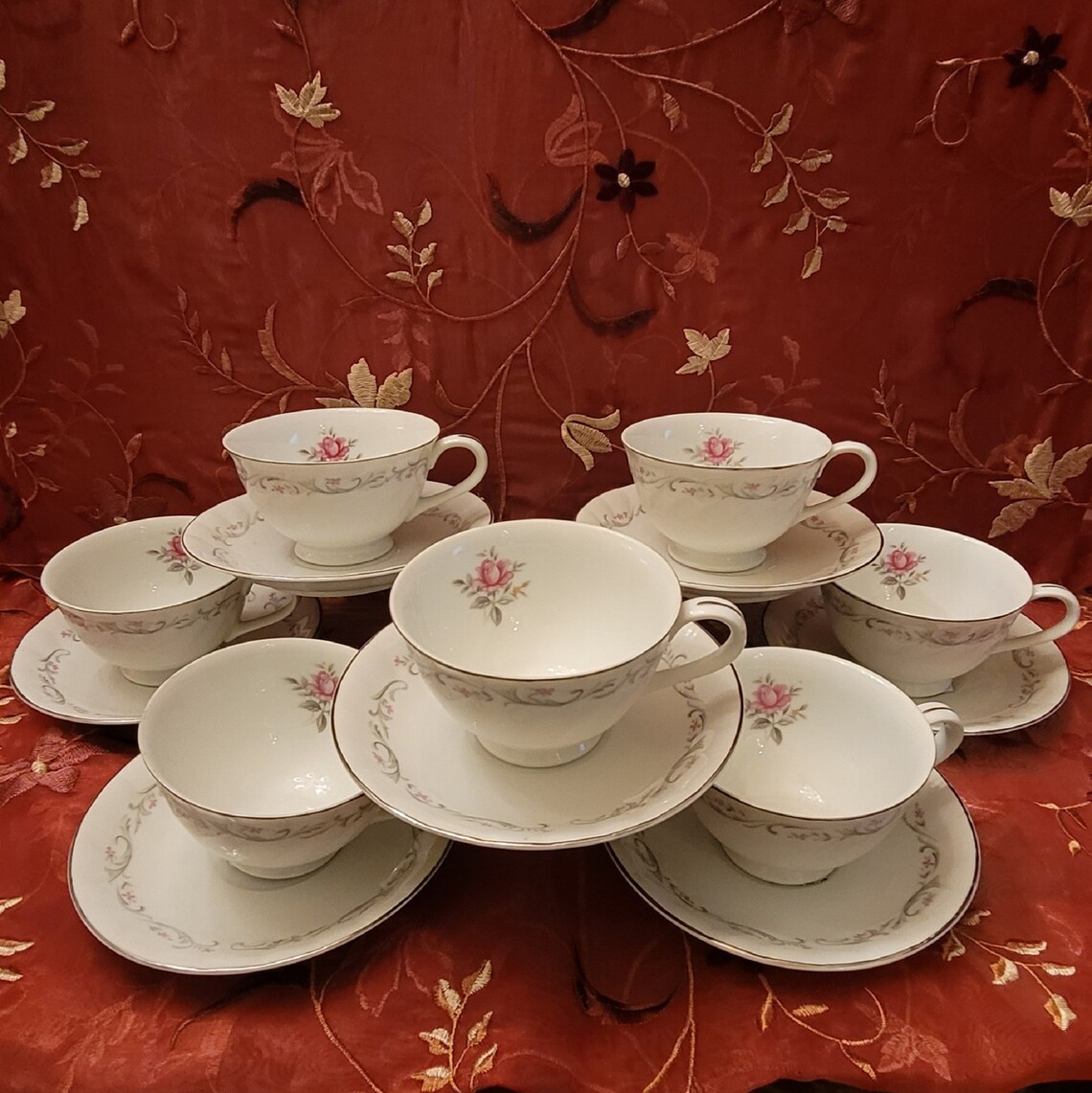 Vintages Pieces of Royal Swirl Fine China Of Japan 7 Lots of 7 Etsy