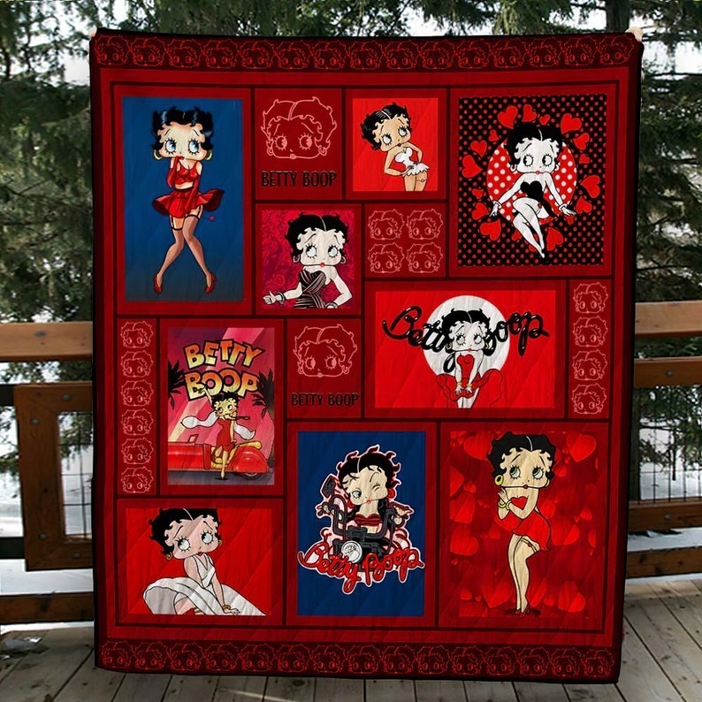 Quilt betty boop alli image quilt blanket