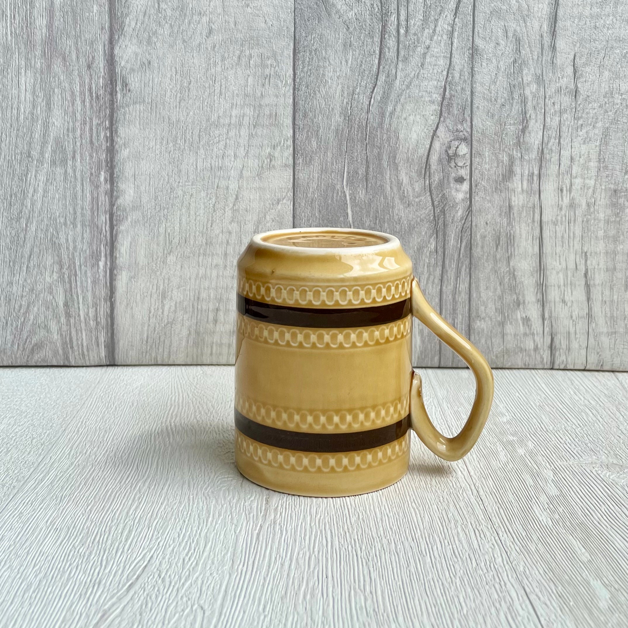 Vintage Sadler England glazed ceramic mug mid century Etsy