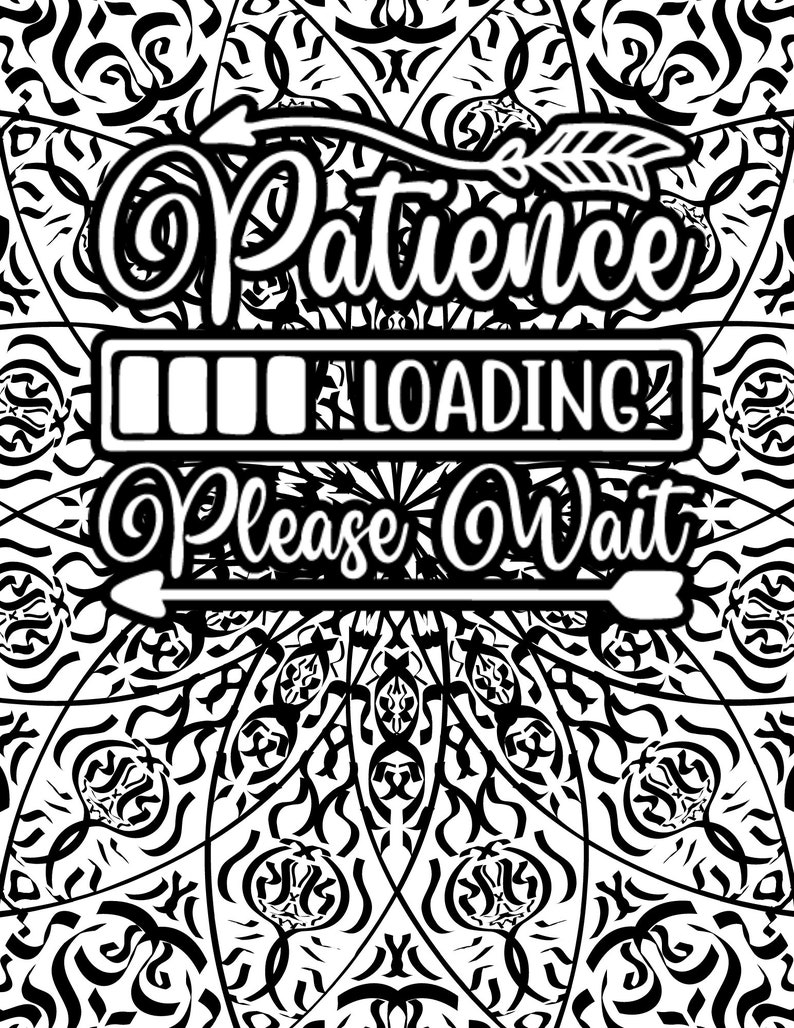 Adult Sarcasm Coloring Book Snarky Humor Printable Coloring Pages Etsy
