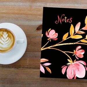Printable Journal Cover - 4 Größen enthalten - A4, A5, Letter, Half Letter - Sofortiger digitaler Download