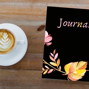 Printable Journal Cover - 4 Größen enthalten - A4, A5, Letter, Half Letter - Sofortiger digitaler Download