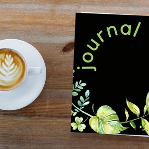 Printable Journal Cover - 4 Größen enthalten - A4, A5, Letter, Half Letter - Sofortiger digitaler Download